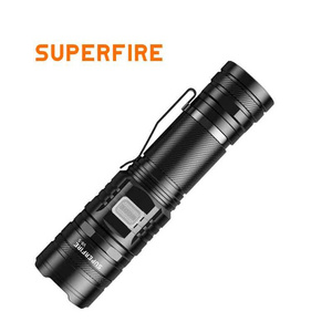 Oem High Quality 5 Modes Camping Hiking High Power Flashlight Rechargeable