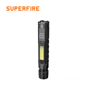 Multifunctional COB flashlight charge magnetic G19 flashlight with tail clipe