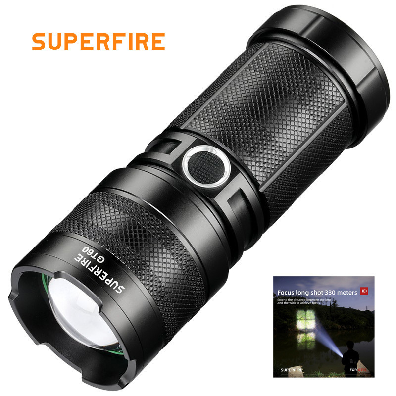 Professional Manufacturer Powerful Aluminum Alloy High Lumens Led Flashlight Outdoor