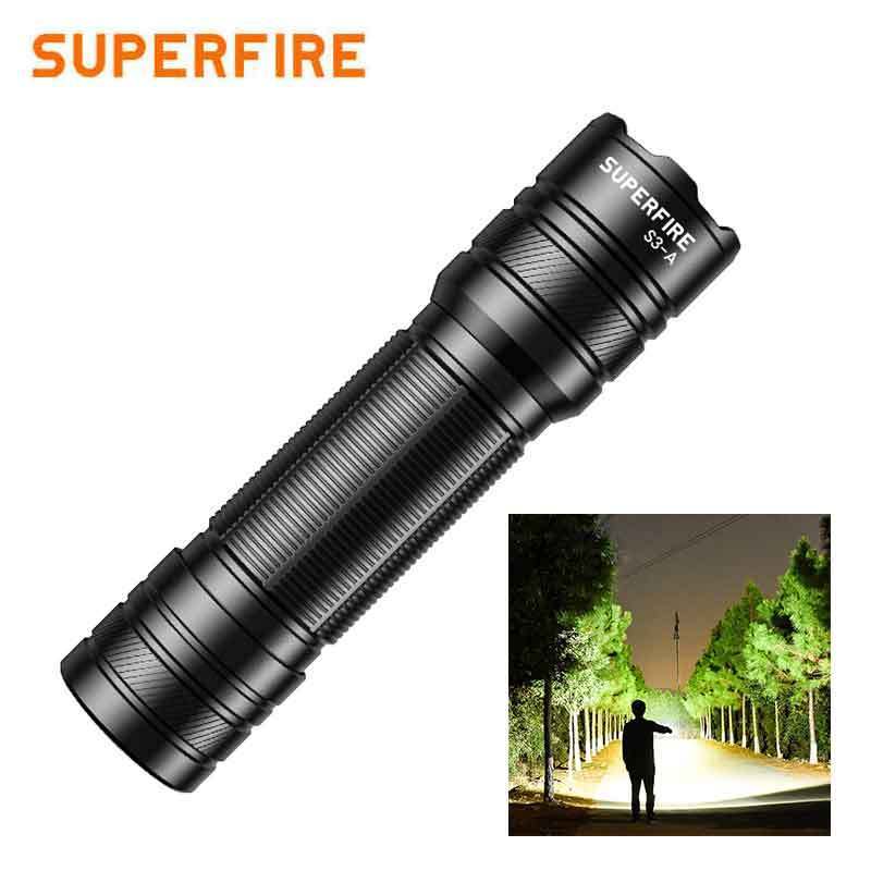 Aluminum Alloy Mountaineering Multifunctional Portable Small Powerful Edc Camping Hiking Rechargeable Mini Led Flashlight