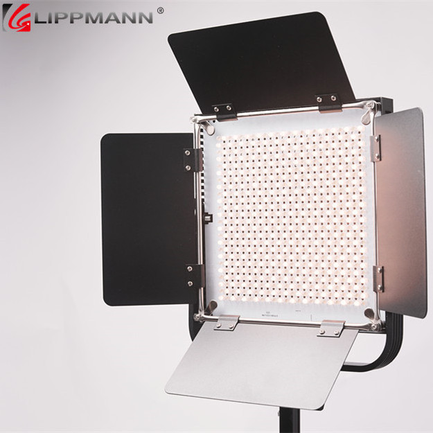 40W Professional TV Studio Lighting Equipment LED Video Lights Photography Light for Outdoor Portrait Video Recording