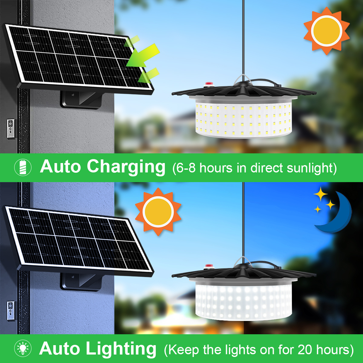 Solar Shed Barn Light Indoor Outdoor 244 Led light 5 Modes Solar Motion Sensor Light With Remote home