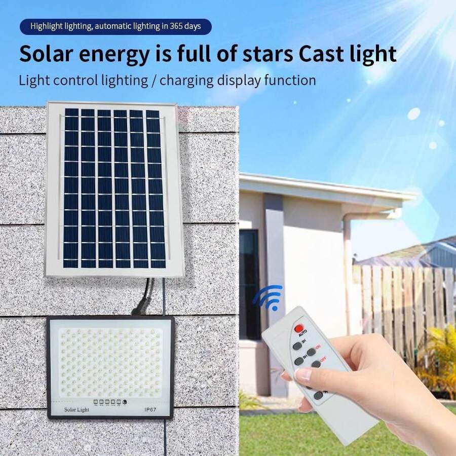 Original Factory Price High Quality 200W Super Bright led indoor light solar home house garden,Road,Outside Wall lighting