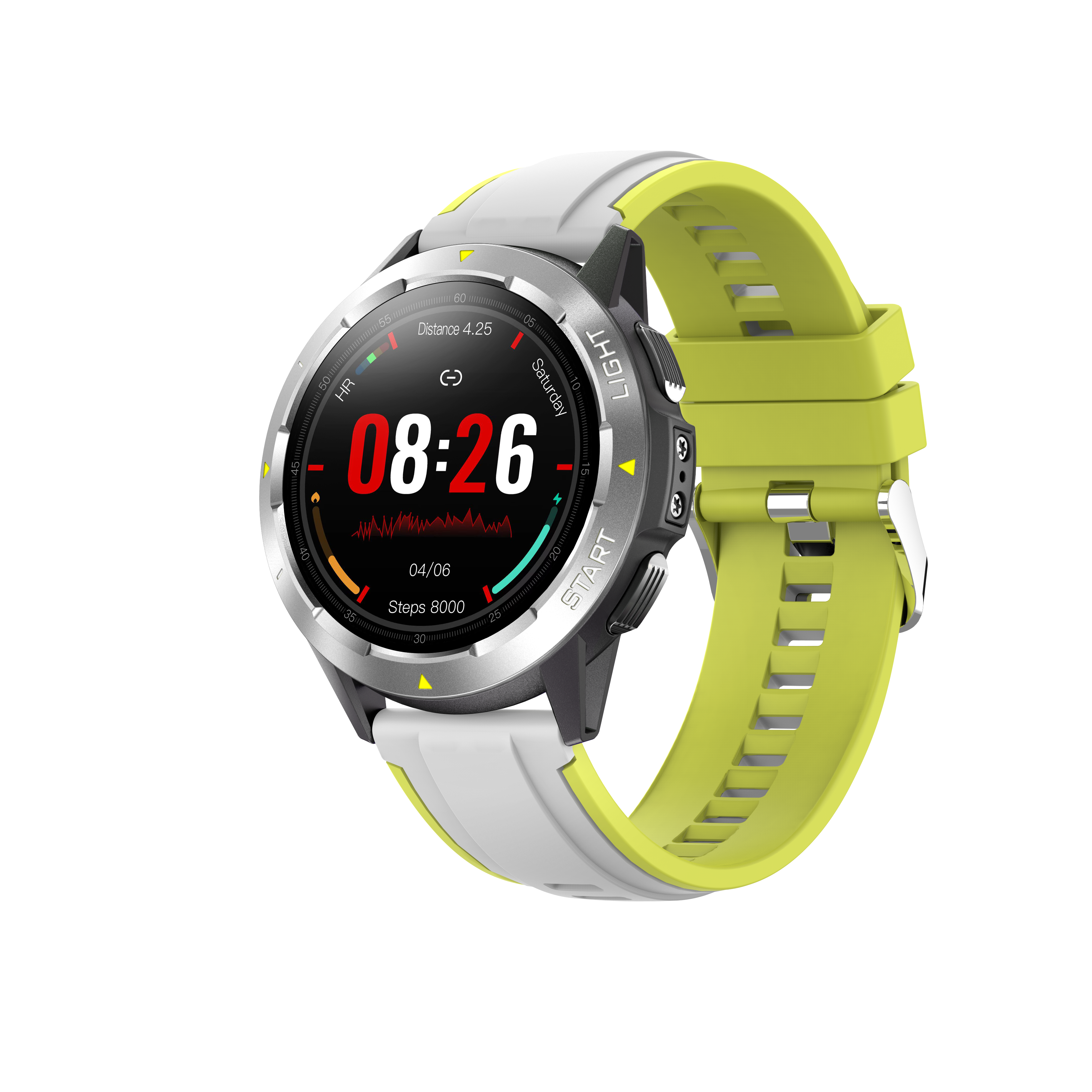 2023 New Arrivals GPS Tracking Smartwatch Wearable Devices Monitor Blood Oxygen Heart Rate NY28 GPS Smart Watch for Sports