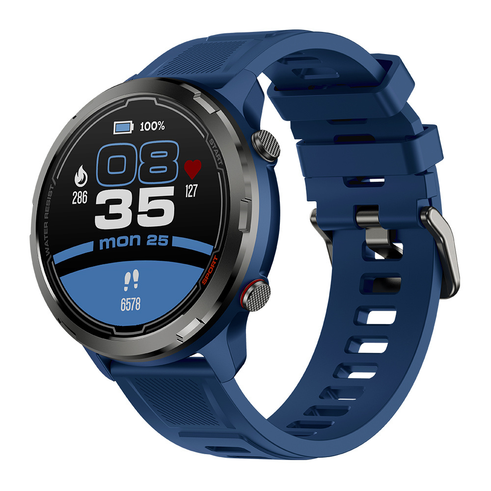 Zeblaze Stratos 2 Lite Outdoor GPS Smart Watch Built in GPS Multiple Sport Modes Compass 24H Health Tracking 5 ATM Watch