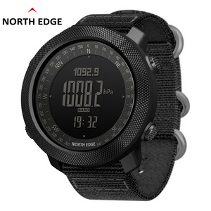 NORTH Edge APACHE Men's Sport Digital Watch Hours Running Watches Altimeter Barometer Compass waterproof 50m