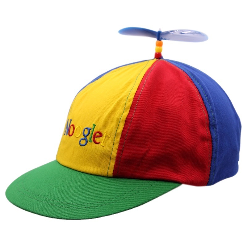 Custom wholesale 100% cotton snapback propeller hat