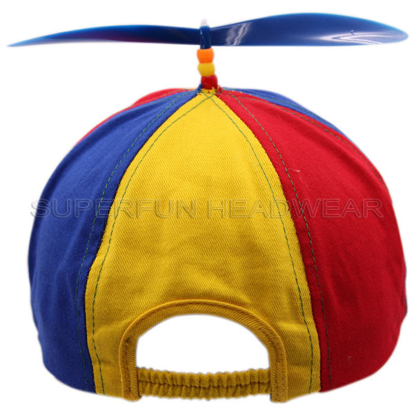 Custom wholesale 100% cotton snapback propeller hat