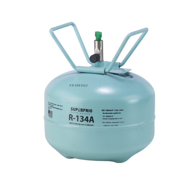 13.6kg 30lb r134 purity >99.9% 134a gas refrigerant gas r134a for auto AC airconditioner