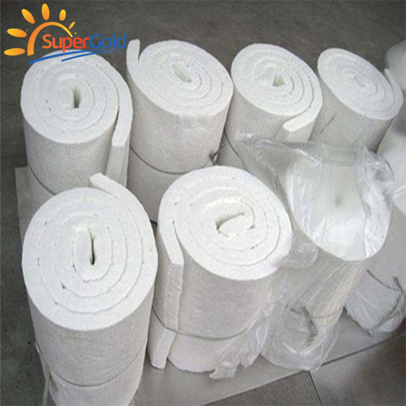 SuperGold Building Materials Muffle Ceramic Fiber Fiber Roll Refractory Ceramic Fiber Wool Blanket