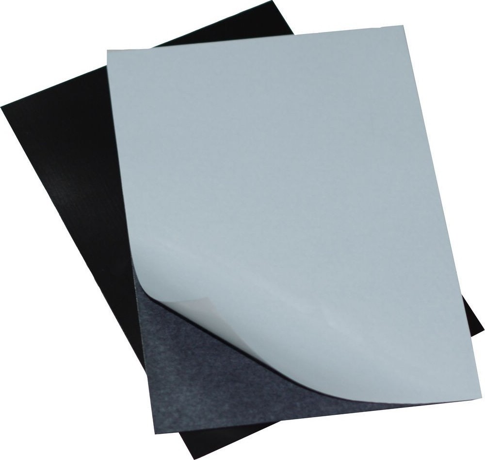 Best Selling Rubber Magnetic Sheet Custom size Magnet Rubber Sheet with self-adhesive magnetic rubber strips