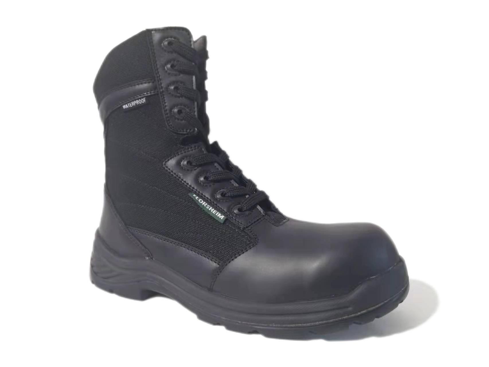 China manufacture No Metal  Waterproof Quality proper price Steel toe men's work boots