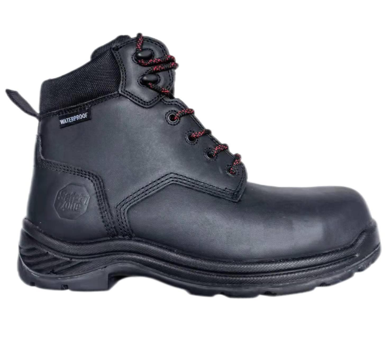 Extra Wide Steel Toe Comfortable S3 Genuine leather TPU Outsole Work Boots