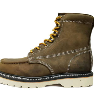 Chukka boots with Moc toe  Leather Composite Toe EH Safety Shoe work  boots