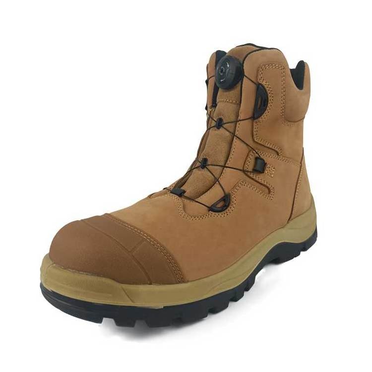 Fast rotate bottom Non Metallic Toe PU TPU Sole Safety Boot for Men Women Heavy Duty Mining Industrial Construction Work Boot