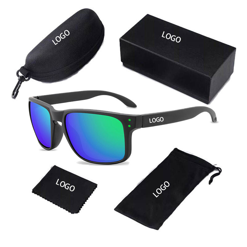 New design sunglasses fashion sport sunglasses logo wholesale hot promotion fashion polarized sunglasses with logo branding