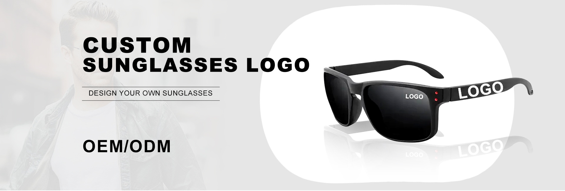 New design sunglasses fashion sport sunglasses logo wholesale hot promotion fashion polarized sunglasses with logo branding