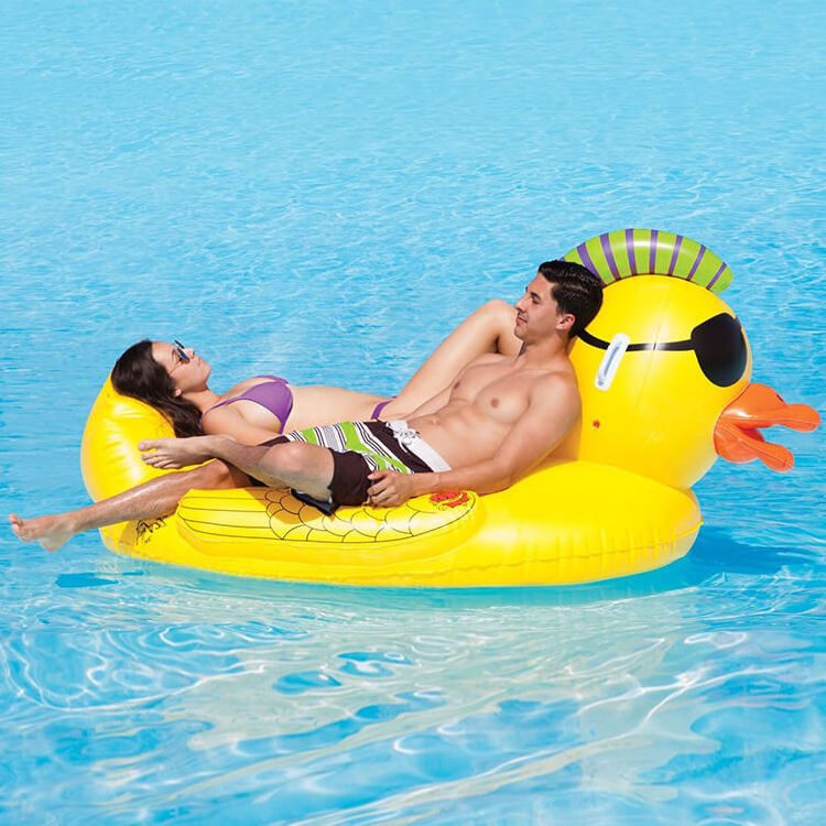 Adults Swimming Large Fun Duck Inflatable Pool Float Lounger Manufacturers