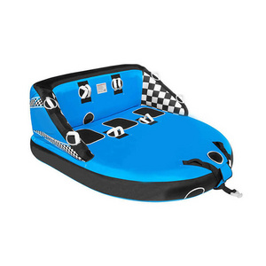 Custom Water Sports 3 Person Sofa Boat Water Inflatable Towable Ski Tube