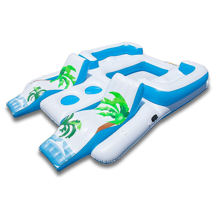 Inflatable Tropical Tahiti Floating Island