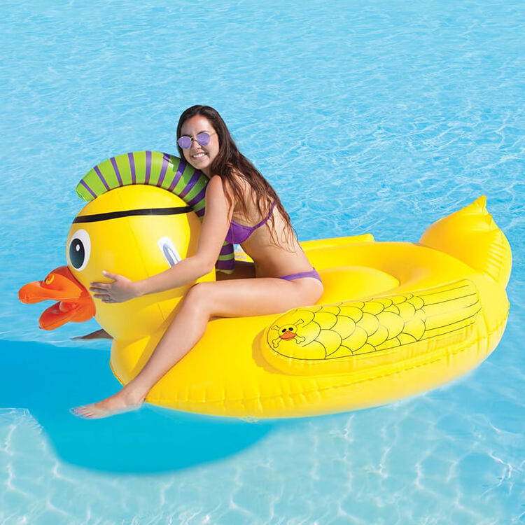 Adults Swimming Large Fun Duck Inflatable Pool Float Lounger Manufacturers