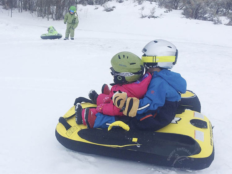 Adult Sonic Inflatable Snow Sled Tube