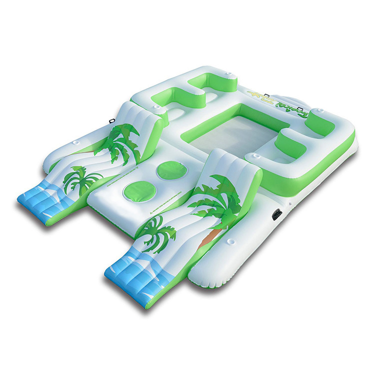 Inflatable Tropical Tahiti Floating Island