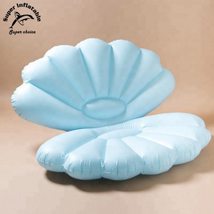 Swim Outdoor Inflatable Mermaid Clam Shell Float Toy, Pool Float Seashell Clamshell Manufacturer