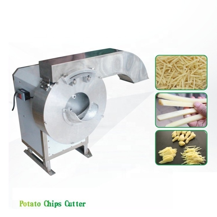 Continuous Automatic potato Washing Peeling Cutting machine Vegetable Pressing Equipment Potato Chips Fryer Machine Price