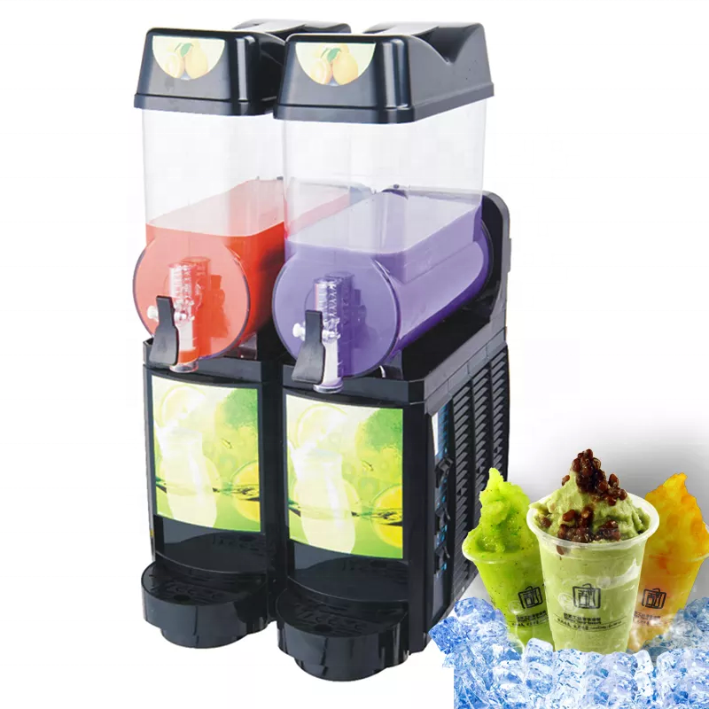 Commercial Frozen Drink Slush Slushy Making Machine Smoothie Maker Electric Snow Melting Machine