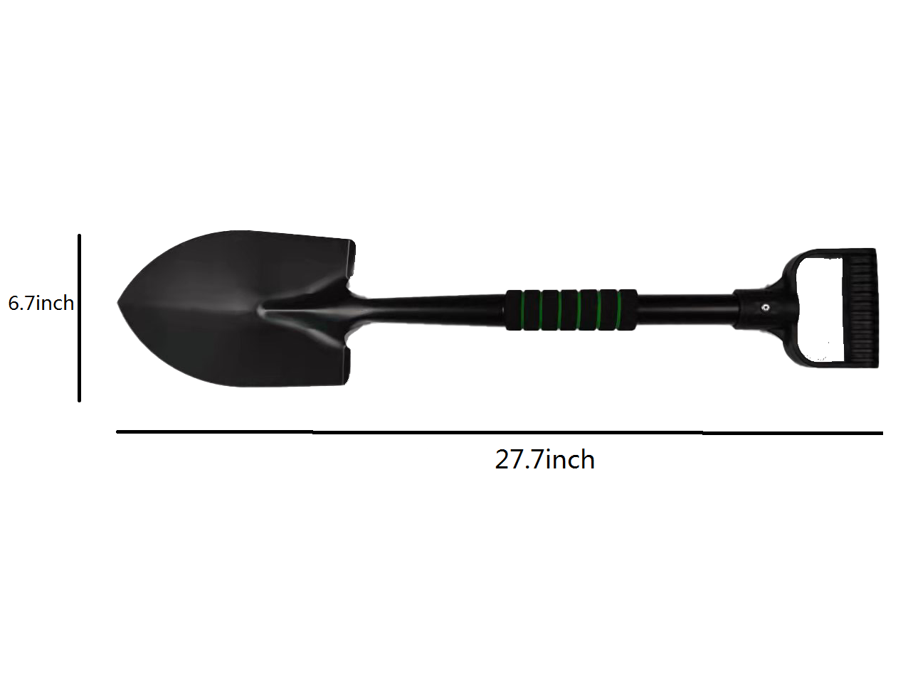 New Arrival Gardening  Farming Digging Spade Shovel Short Handle Steel Shovels Spades