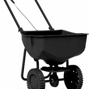 3-24 Feet Spread Width Steel Frame Lawn Seeding Grass Spreading Fertilizer Spreader Tool Cart