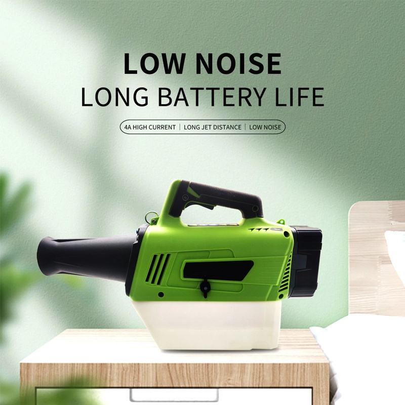 Lithium Cordless Battery Ulv Fogger  Electrostatic Cold Fogging Machine Mosquito Disinfection Sprayer for Indoor Outdoor Ga