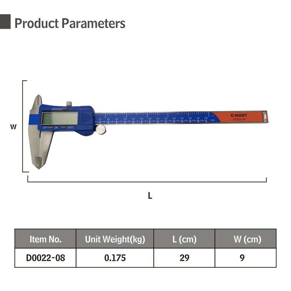 150mm Brand quality guarantee Stainless Steel Digital caliper Electronic Digital Vernier Caliper