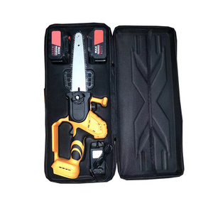 8 inch Professional Portable Saw Brushless Wireless High Efficiency Lithium Battery Electronic Digital Display Electric Chainsaw