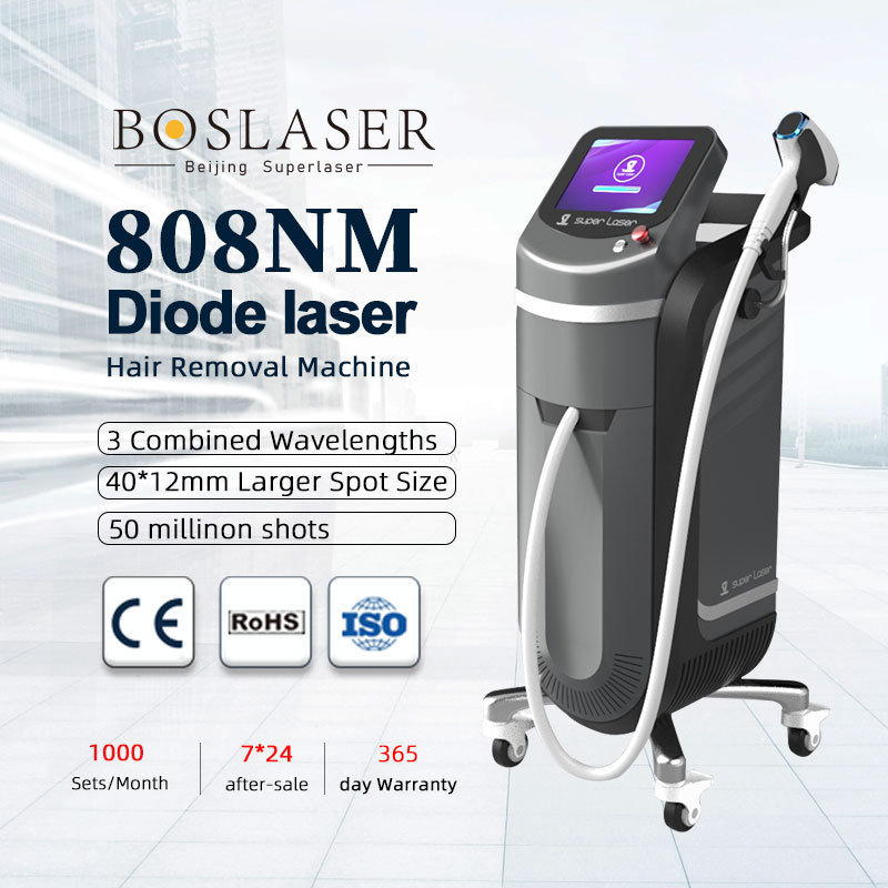 1064 755 808nm Laser Diode Hair Removal Skin Rejuvenation 1064nm Diode Laser Hair Removal Machine Standing Stationary 110/220V