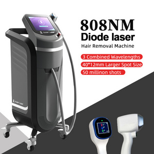 1064 755 808nm Laser Diode Hair Removal Skin Rejuvenation 1064nm Diode Laser Hair Removal Machine Standing Stationary 110/220V