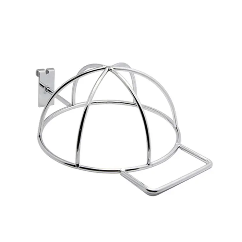 Retail Store Hat Display Accessories Hat Holder Display Hook For Gridwall