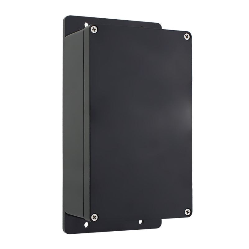 200*120*75mm Plastic Enclosure with ear for Outdoor Electronic waterproof junction box Enclosures electronics box black color