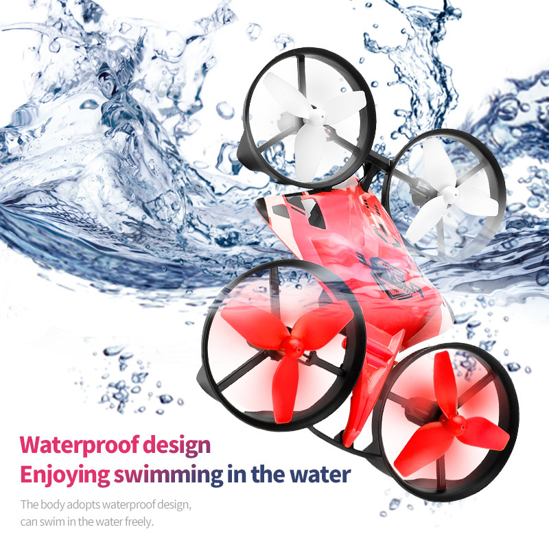 2023 New JJRC H113 Flying Car RC Drone Water Land and Air Multifunctional Elf Aircraft RC Speed RC car for kids H113 Dron