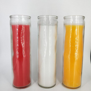 wholesale 7 day glass candle Exporters/glass jar religious candle