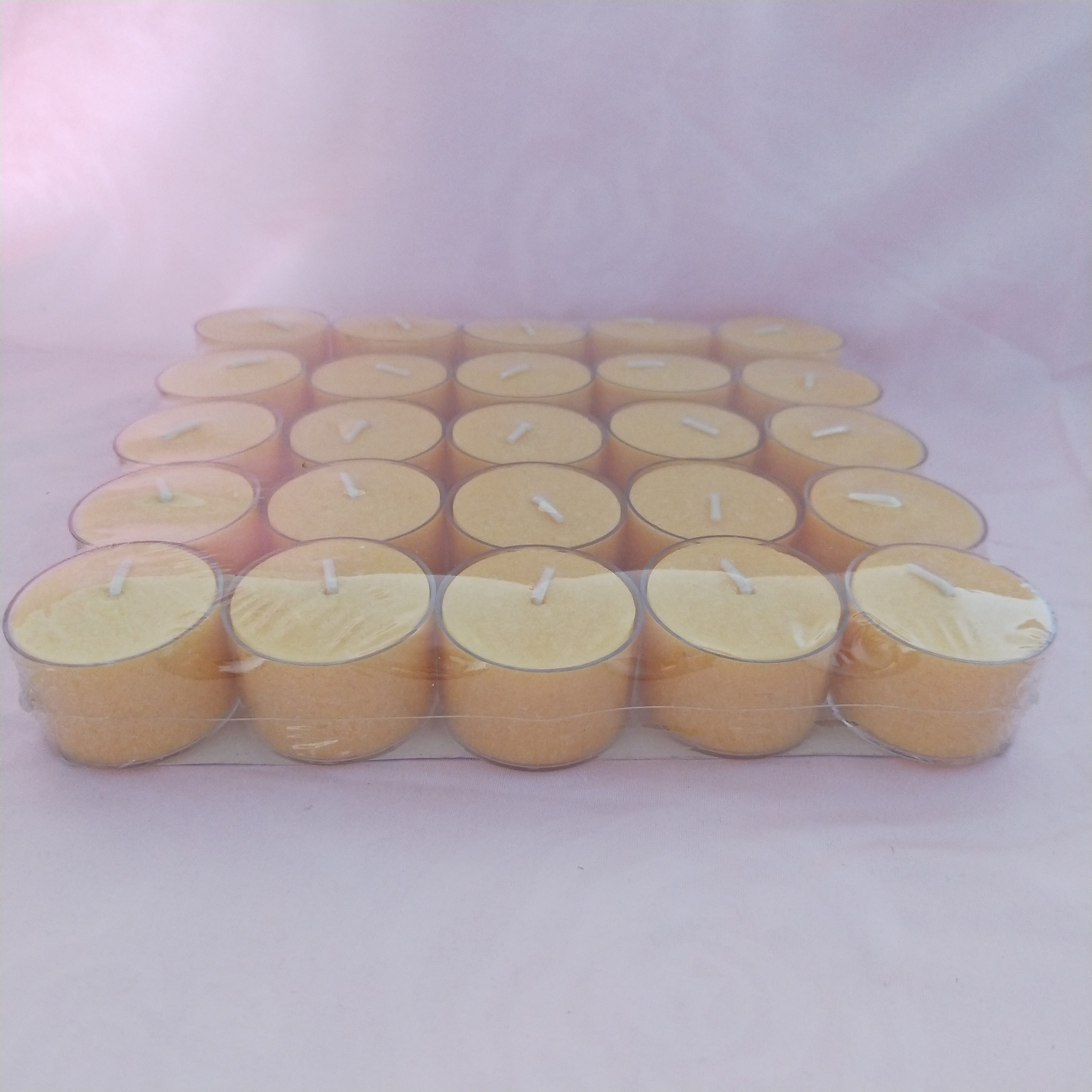 Anti-mosqutio Citronella Yellow Tealight Candle Outdoor Used Candle