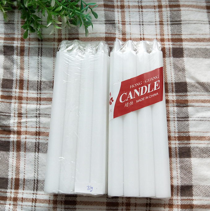 White Stick Pillar Candle 31g