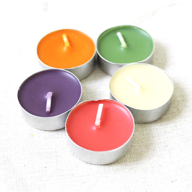 Round tealight candle tealight 100 bag holder