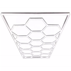 Honeycomb Auto Detailing Products Light Hexagon Garage Lights Wash Station Garage Ceiling Design hexagon Led Lights