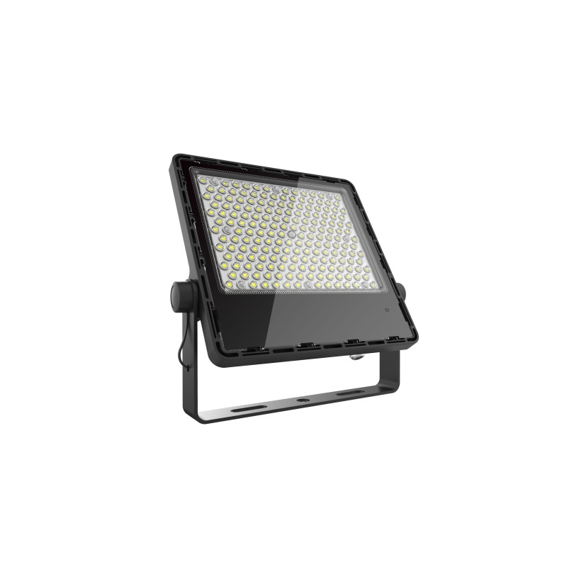 High brightness etl dlc For Garden Yard, Party, Playground rgb led flood light Pole mount 30watt 50watt 100watt led floodlight