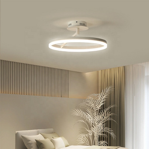 circular chandelier Led Ceiling Light With Acrylic Bedroom Room Ceiling Mounted Light Fixtures