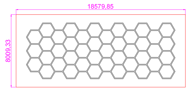 9580 Super Bright Hexagon Garage Ceiling Light for Gym Shop Basement Car Detailing Hexcal Studio Lighting