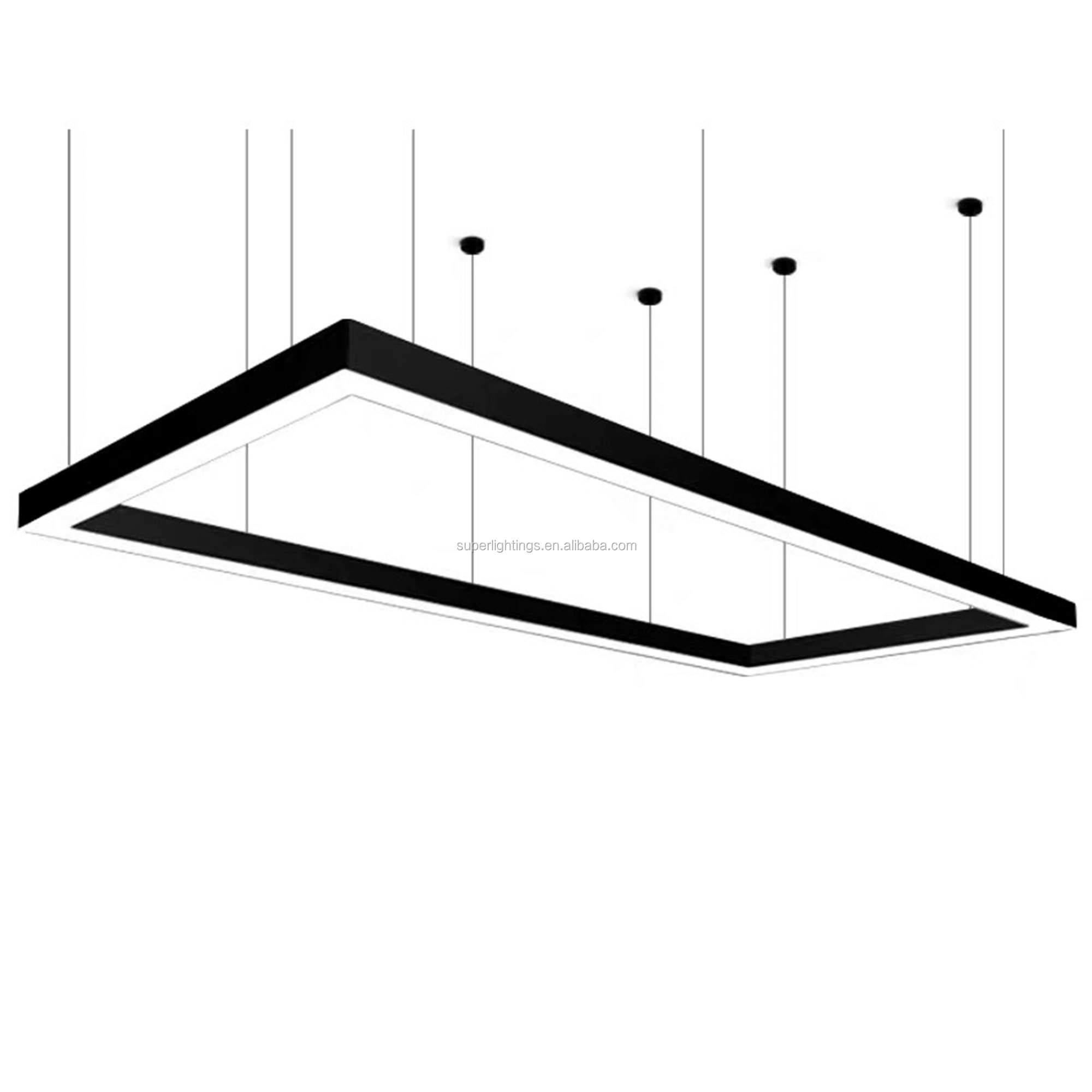 SL-L15D Modern led light fixture,office fluorescent light fixture,light fixture mounting bracket