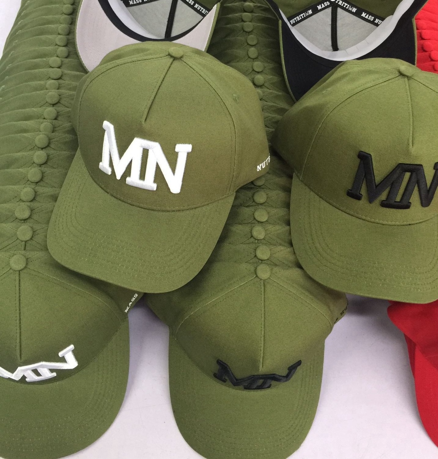 High Quality New Blank Baseball Hats Caps Olive Green 3d Embroidery Logo Sports Women For Men 5 Panel A Frame Hat Baseball Cap